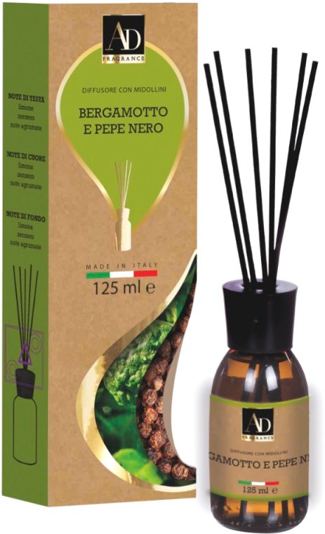 

Аромадиффузор AD Trend Цветы бергамота и черный перец (125 мл)