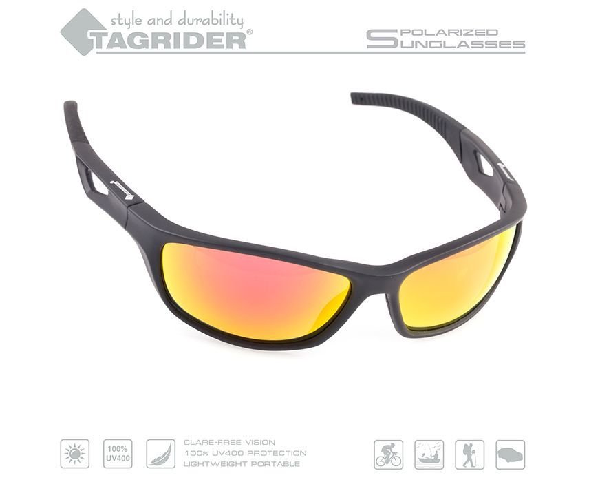 

Солнцезащитные очки Tagrider N21-45 Gold Red Mirror