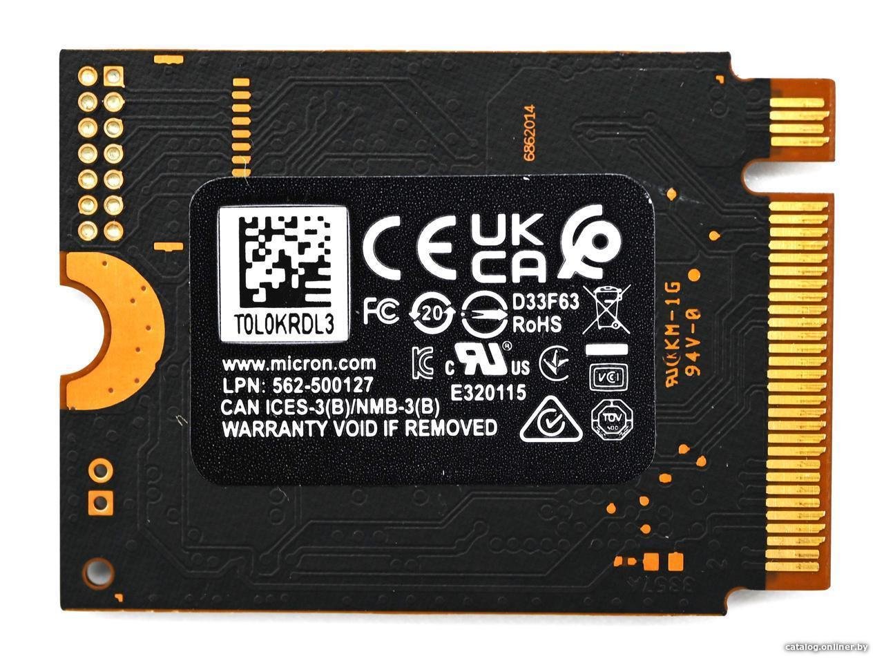 Micron 2400 M.2 2230 1TB MTFDKBK1T0QFM SSD купить в Минске