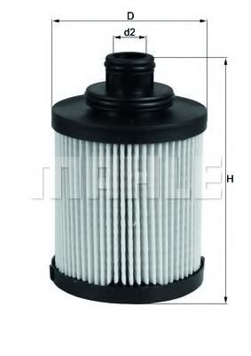 

Масляный фильтр Mahle Knecht OX418D