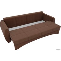 Диван Лига диванов Сатурн 101035 (рогожка, коричневый)
