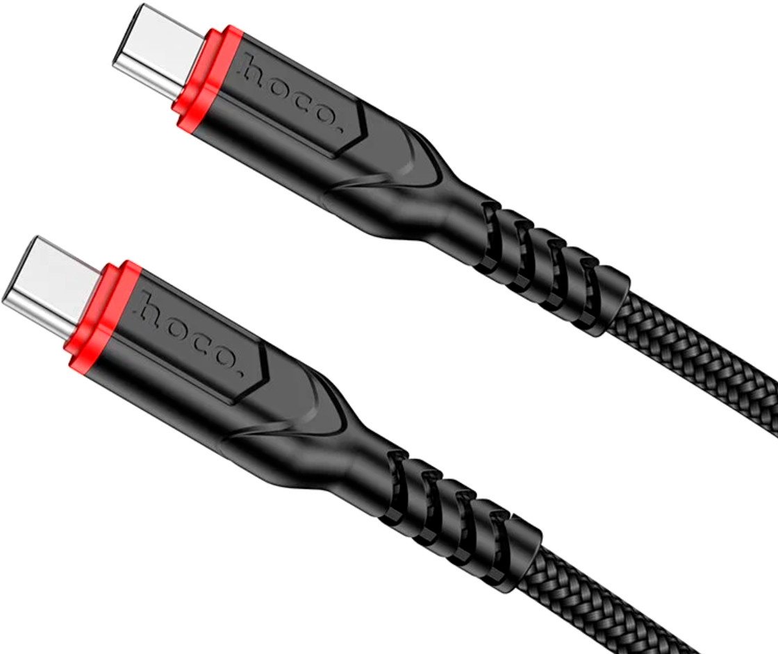 Кабель Hoco X59 USB Type-C - USB Type-C (1 м, черный)