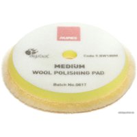 Полировальный круг Rupes Средней жесткости желтый меховой диск 150/170мм