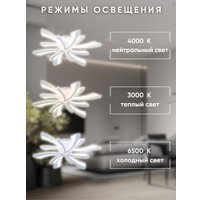 Припотолочная люстра Aitin Pro C9095/3+3 (белый)