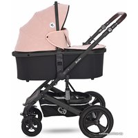 Универсальная коляска Lorelli Boston 2021 (2 в 1, розовый, звезды)