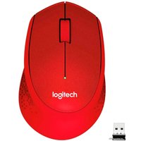 Мышь Logitech M330 Silent Plus (красный) в Лиде