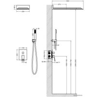 Душевая система  Timo Briana SX-7139/00SM (хром)