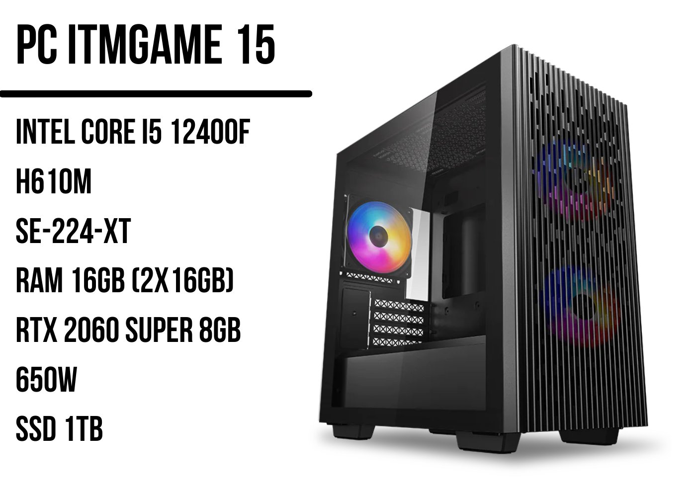 

Компьютер ITM PC ITMGAME 15