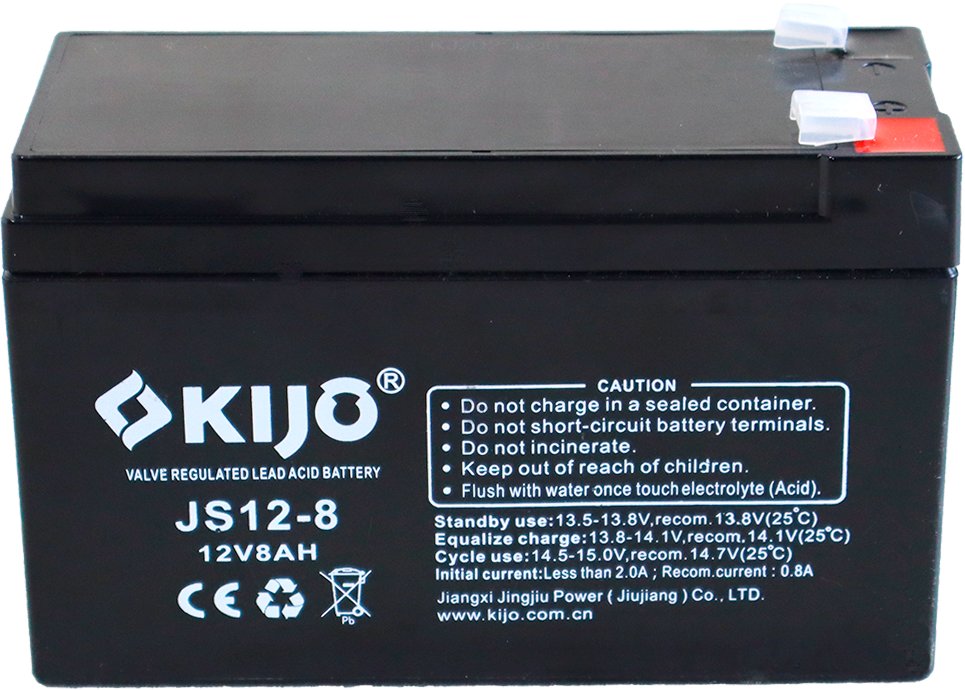 

Аккумулятор для ИБП Kijo JS12-8 (12В/8 А·ч)