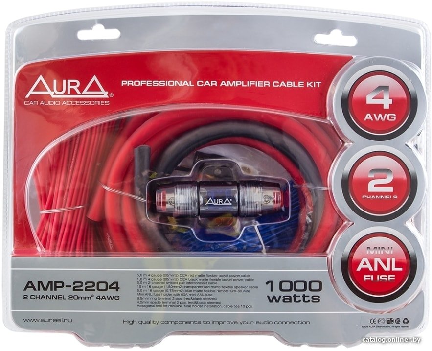 Кабель Aura AMP-2204