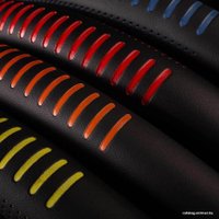 Оплетка на руль Car Performance CP-2033 BK/BL (M) (черный/синий)