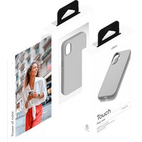 Чехол для телефона uBear Touch Mag Case для Apple iPhone 16 (светло-серый)