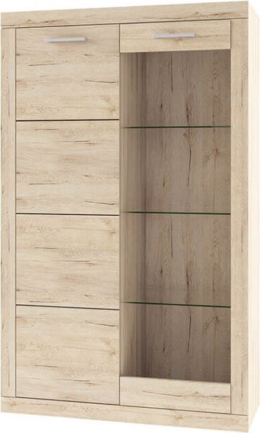 

Шкаф-витрина Anrex Oskar стекло справа 1V1D (дуб санремо)