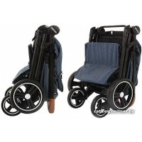 Коляска прогулочная «книга» Pituso Toledo (джинс)