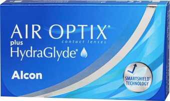 Air Optix Plus HydraGlyde Sph+0.50 R8.6 D14.2 (3шт)
