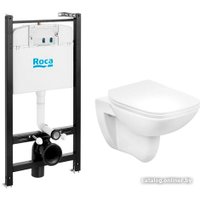 Унитаз подвесной Roca Debba Pack 893104970