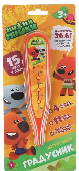 

Градусник игрушечный Умка Ми-ми-мишки HT1656847-R3