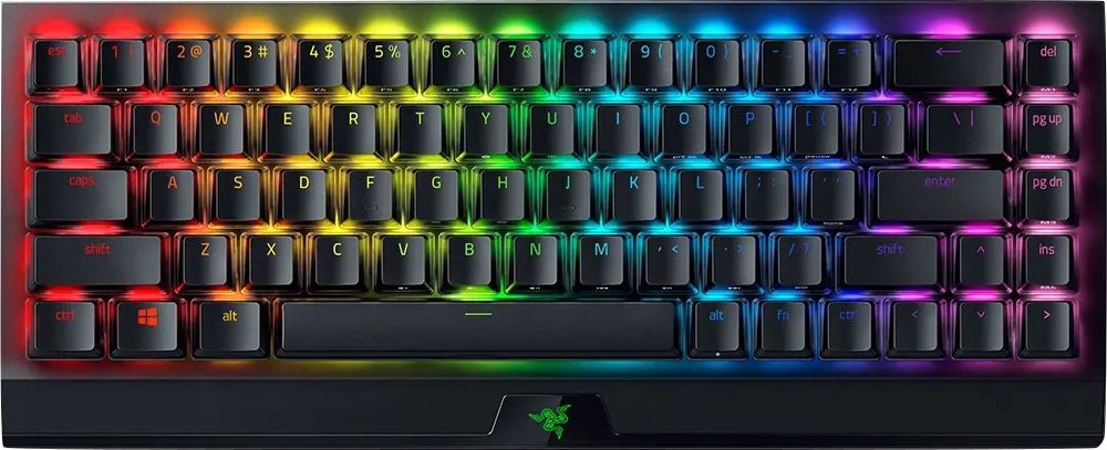 

Клавиатура Razer Blackwidow V3 Mini Phantom Edition (Green Switch, нет кириллицы)