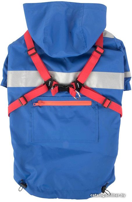 Дождевик для животных Puppia Wilderness PLRA-JM9320-RB-S (синий)