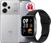 Xiaomi Redmi Note 13 Pro+ 5G 12GB/512GB с NFC международная версия (серебристый) и Redmi Watch 3 Active (черный) по акции