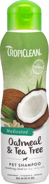 

Шампунь TropiClean Oatmeal & Tea Tree 355 мл