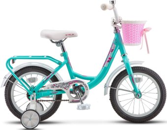 Детский велосипед Stels Flyte Lady 14 Z011 2021 (бирюзовый)