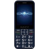 Кнопочный телефон Maxvi P3 (синий)