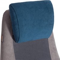 Офисное кресло TetChair Aviator флок/ткань (синий/серый/серый)