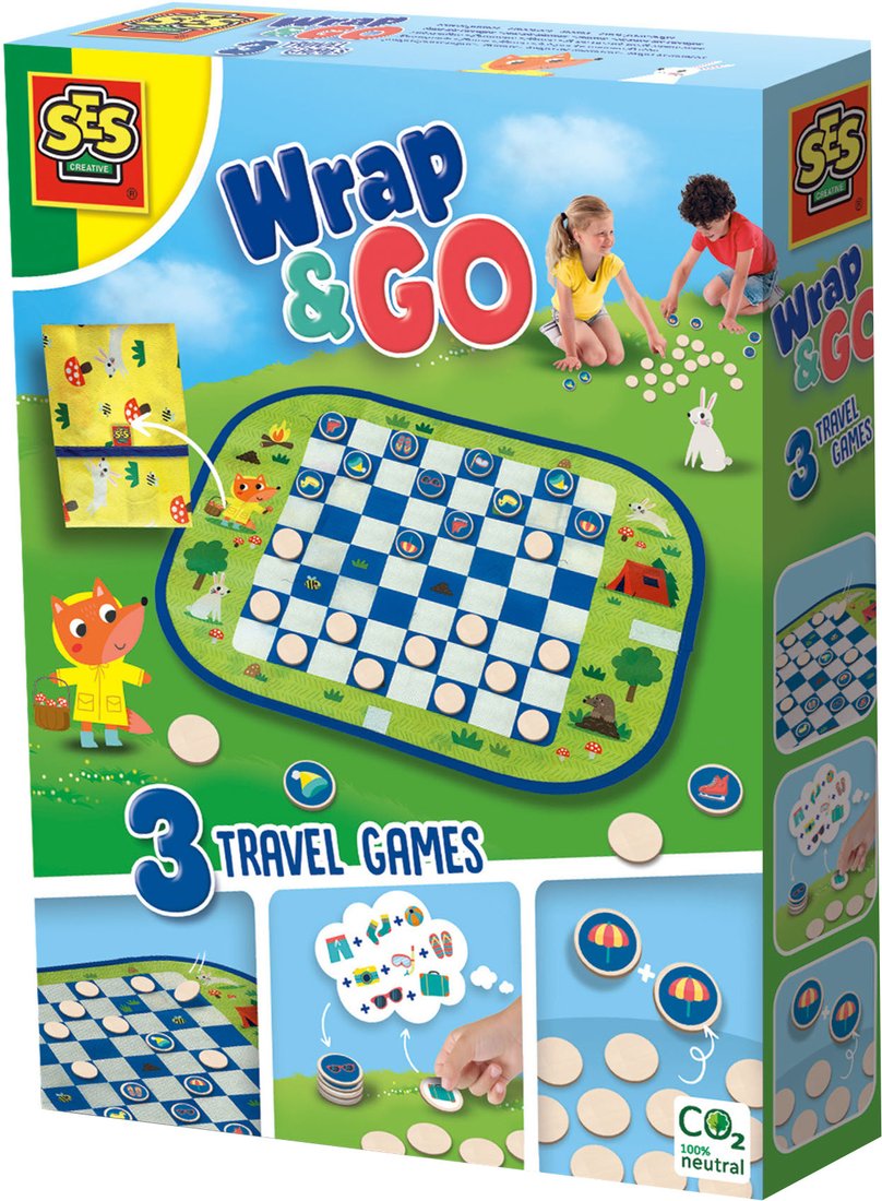 

Развивающая игра SES Creative Wrap&Go 3 в 1 02237