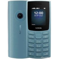 Телефон Nokia 110 (2023) Dual SIM TA-1567 (небесно-голубой)