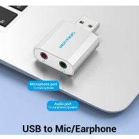 USB аудиоадаптер Vention VAB-S13