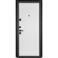 Металлическая дверь Guard MG75 МДФ/МДФ 97х205 левая (серый/белый ясень)