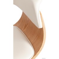 Стул TetChair Vimta дерево/металл/экокожа (белый)