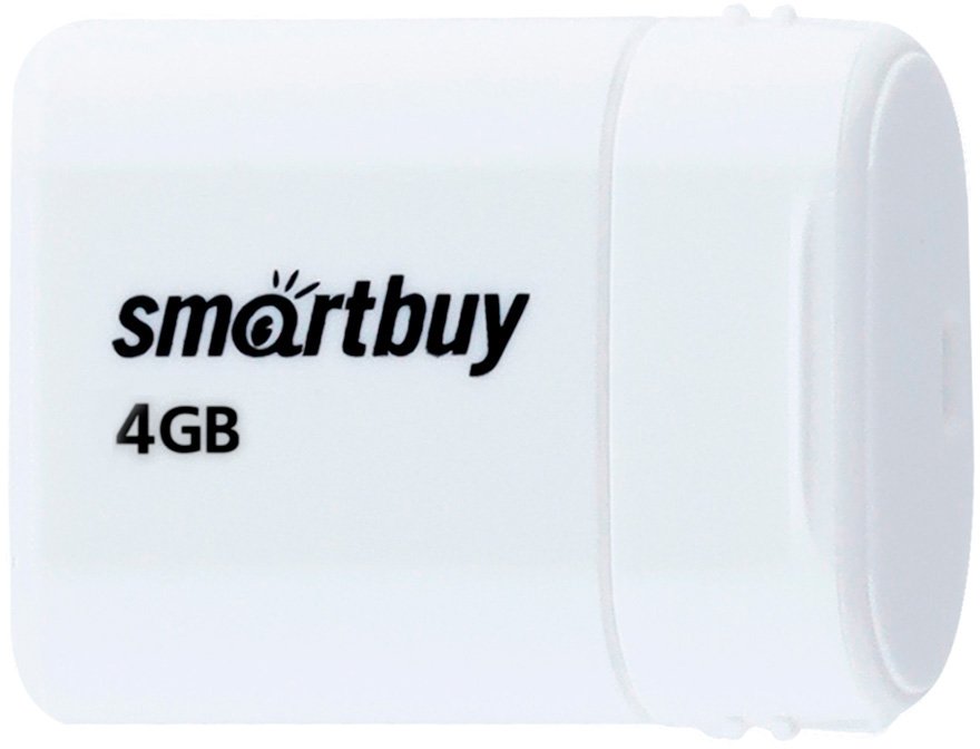 

USB Flash SmartBuy Lara 4GB (белый)