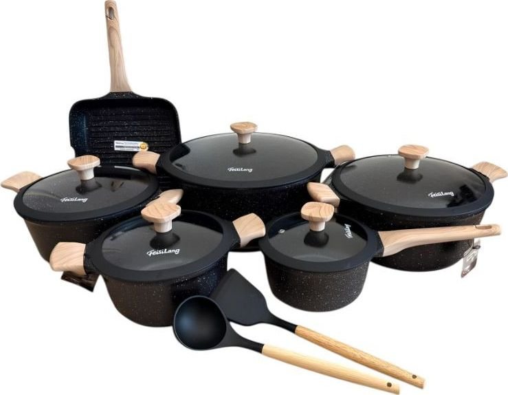 

Набор кастрюль FeisiLang FL-S015ZK (черный)