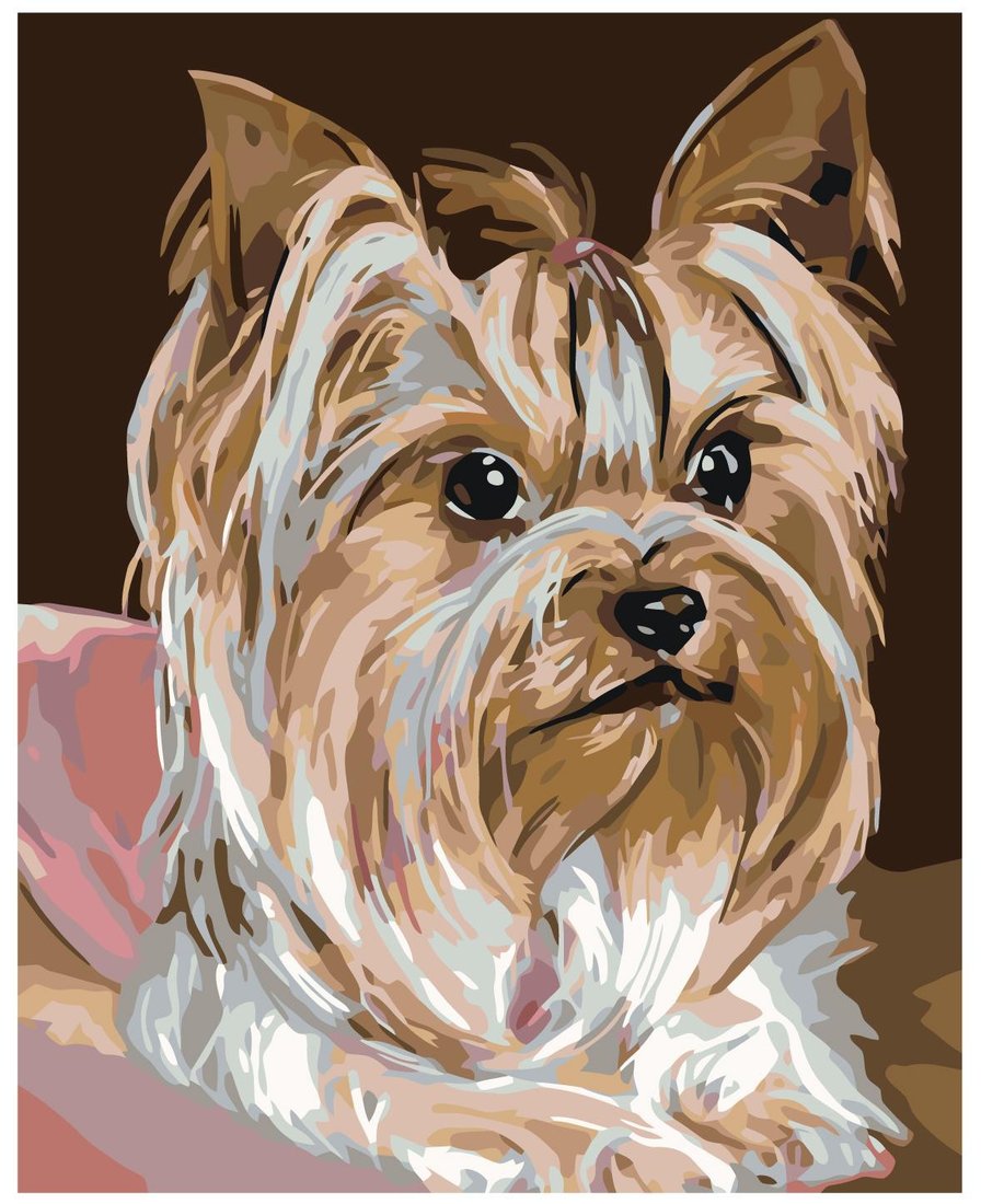 

Картина по номерам SLAVINA Йоркширский терьер A372