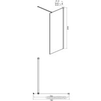 Душевой уголок Ambassador Elysium 80x80x200 111011109CX-80CX