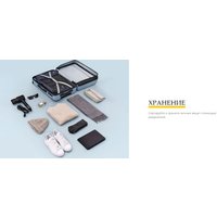 Чемодан-спиннер 90 Ninetygo Rhine Pro Luggage 28 (розовый) в Мозыре