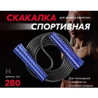 Скакалка Profitnesslab 2.8 м (фиолетовый/черный)