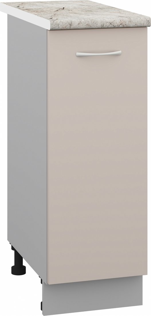 

Шкаф напольный Кортекс-мебель Корнелия Лира НШ30р (капучино/марсель)