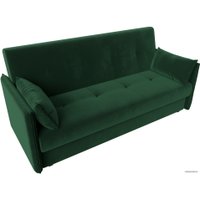Диван Лига диванов Лига-018 117841 (велюр зеленый)