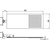 Верхний душ RGW SP-63