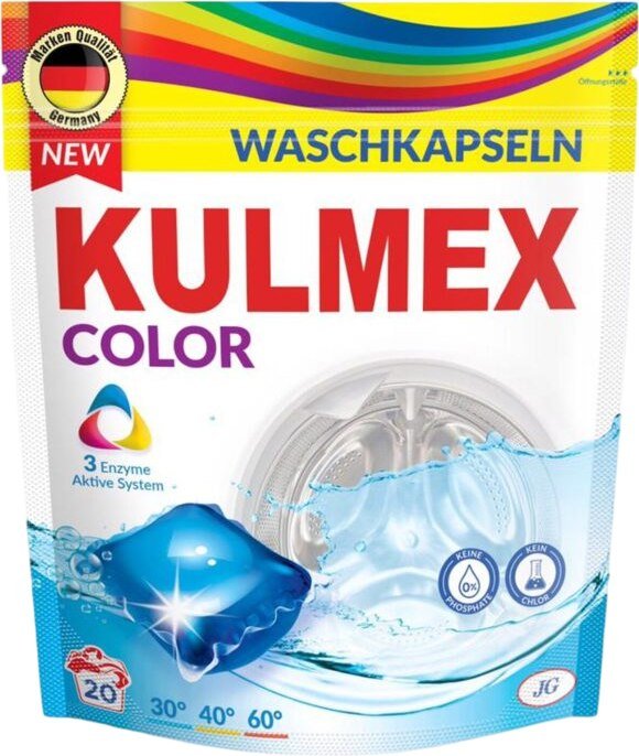

Капсулы для стирки Kulmex Color (20x20 г)