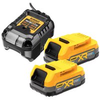 Аккумулятор с зарядным устройством DeWalt DCB1102E2 (18В/2x1.7 Ач + 12-18В)