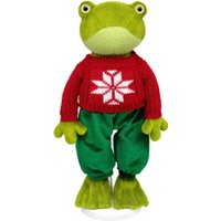 Классическая игрушка BUDI BASA Жорик Кваковский в свитере с орнаментом Kva16-11