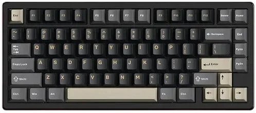 Клавиатура Wobkeys Rainy75 Standard Black (HMX Violet, нет кириллицы)