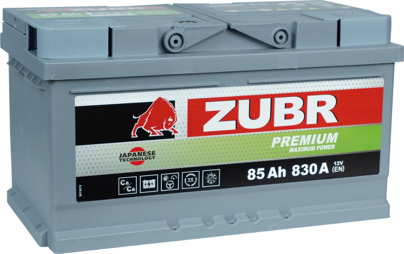 

Автомобильный аккумулятор Zubr Premium Yuasa R+ Турция (85 А·ч)
