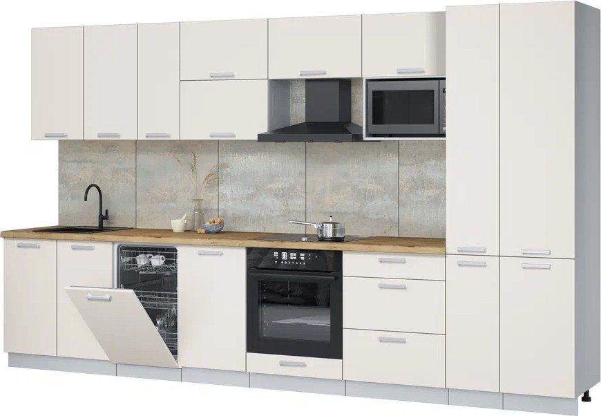 

Готовая кухня Интерлиния Мила Лайт 3.6-ПМ4 (персидский жемчуг/персидский жемчуг/дуб бунратти)