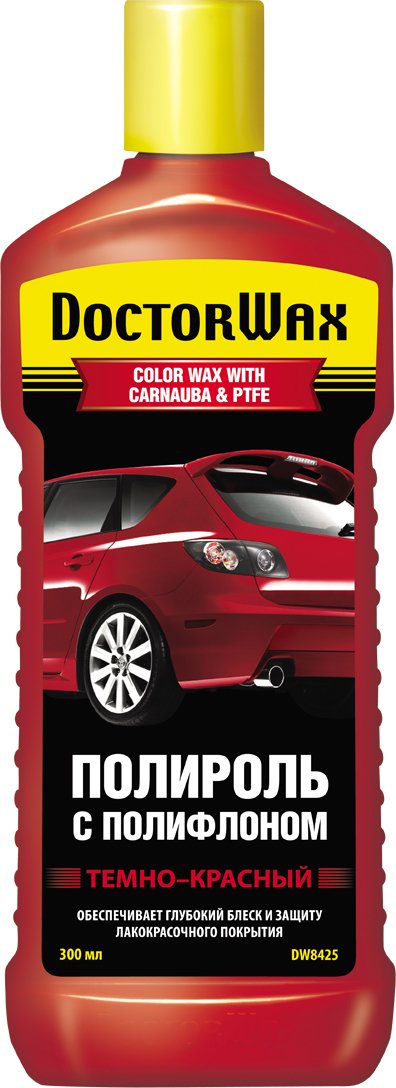 

Doctor Wax DW8425 300мл (темно-красный)