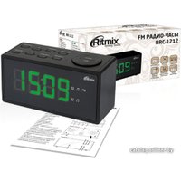 Настольные часы Ritmix RRC-1212 (черный)